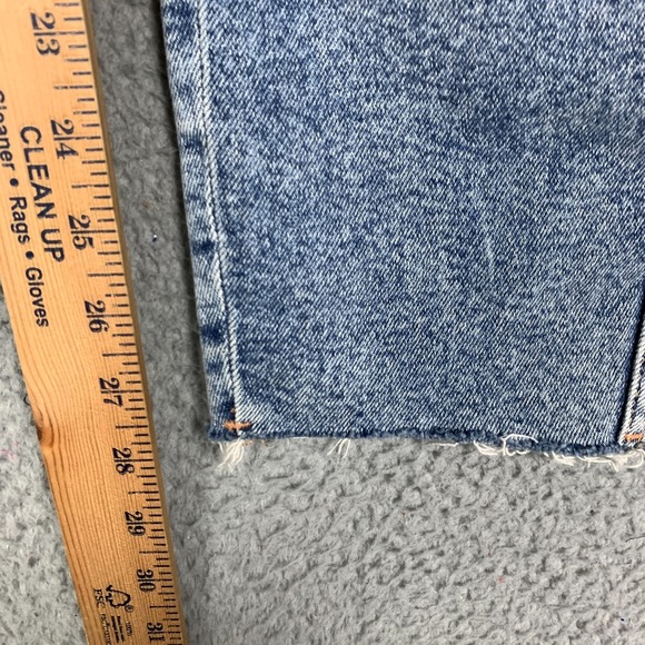 NWT Good American Good Curve Jean Women's 15/33 Blue Skinny High Rise Distressed - Picture 9 of 10